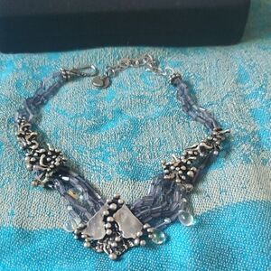 Mummy's Bundle Necklace And earrings